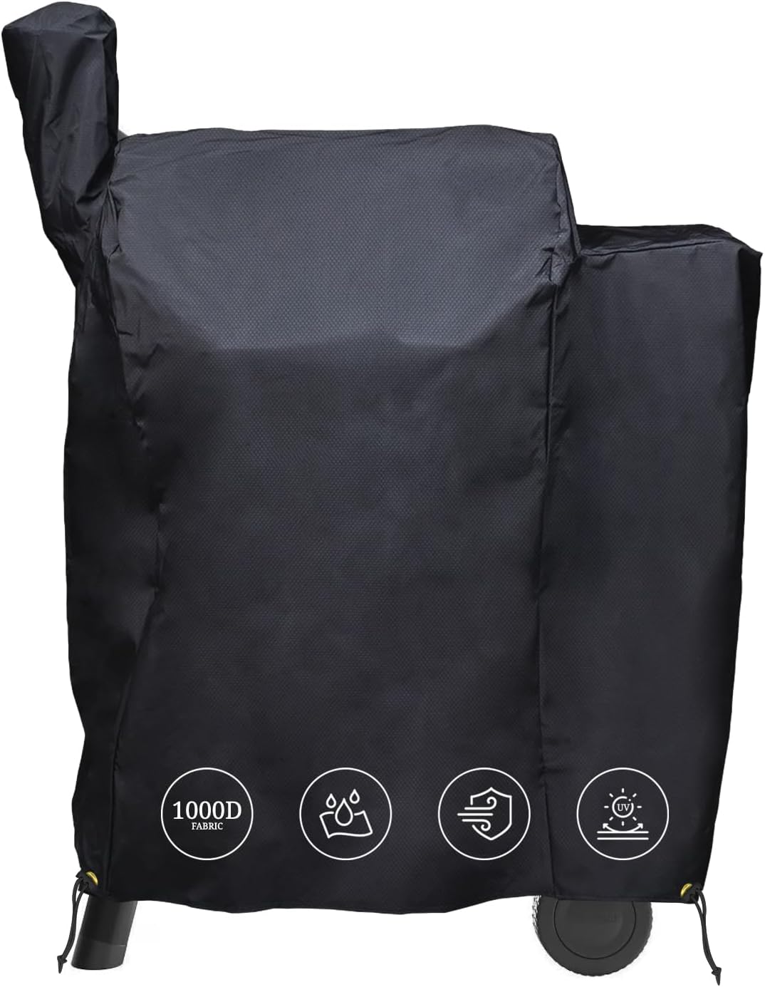 Covers & all Traeger Pro 22 Pellet Grill Cover, Heavy Duty Waterproof Grill Cover for Outdoor Grill, UV & Weather Resistant, BBQ Grill Cover for Traeger Pro 575, Z Grills 550B (41" W x 25" D x 39" H)