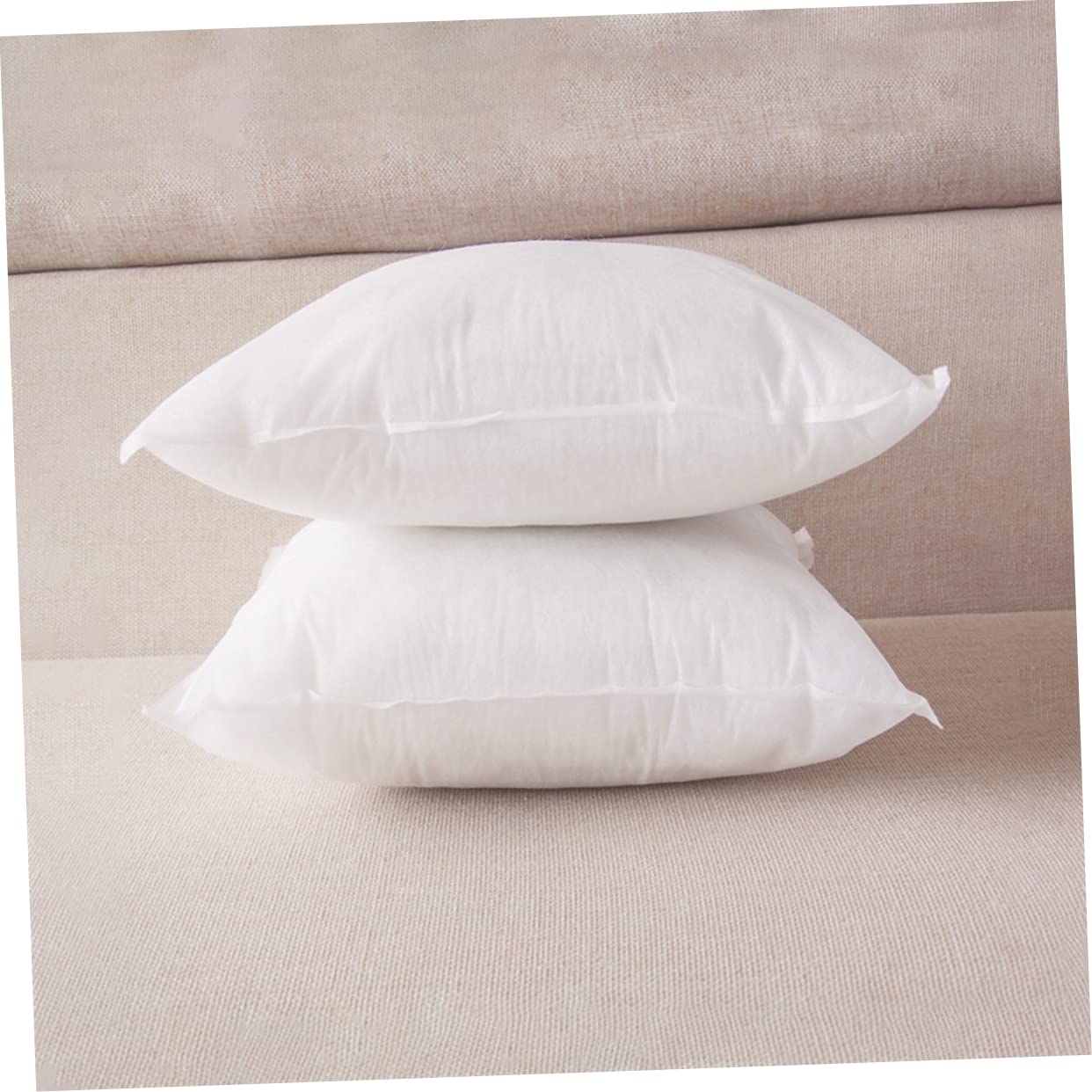 DECHOUS Lot de 2 Rembourrages de Coussin Décoratif Rectangulaire en Tissu Non Tissé, Coton PP, Doux et Pratique pour Canapé et Maison