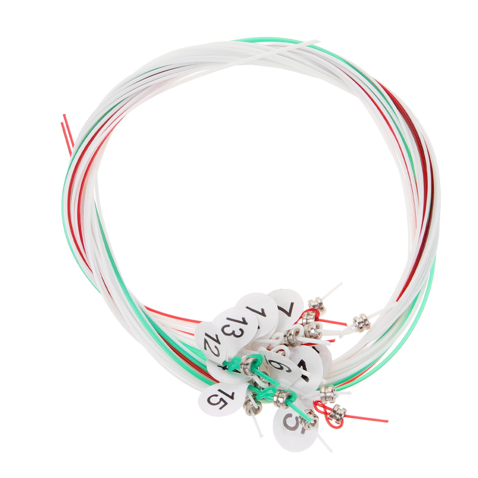 SUPVOX Beautiful Resonance Lyre Harp Strings Comfortable to Play Nylon Strings Easy to Install for Boys and Girls Adults and Bands