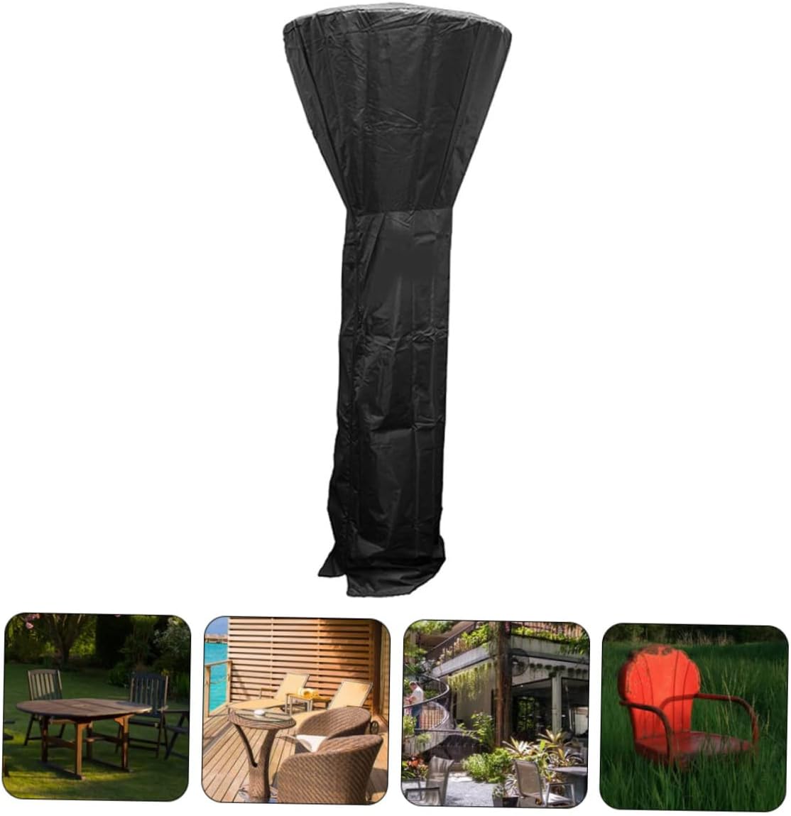 Patio Heater Cover Weatherproof Dustproof Water Resistant Heater Cover