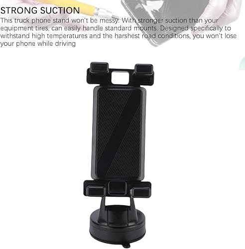 Miniatura 4 de Diyeeni Soporte de teléfono para camión, soporte de teléfono con ventosa para automóvil, parabrisas de salpicadero, soporte para teléfonos para tu