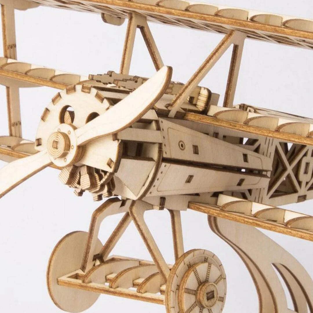 Amazon.co.jp: DIY 3D木製モデルパズル 飛行機 Rolife Modern 3D