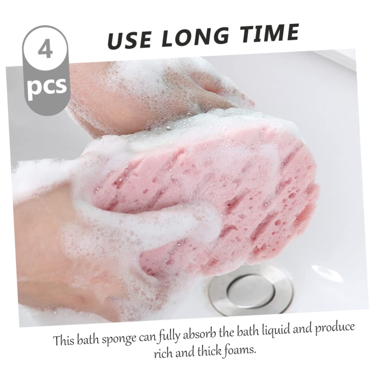 Healeved 16piezas Esponjas Exfoliantes Para Baño De Esponjas Ducha Coloridas Para Eliminar Piel Muerta y Relajar El Cuerpo