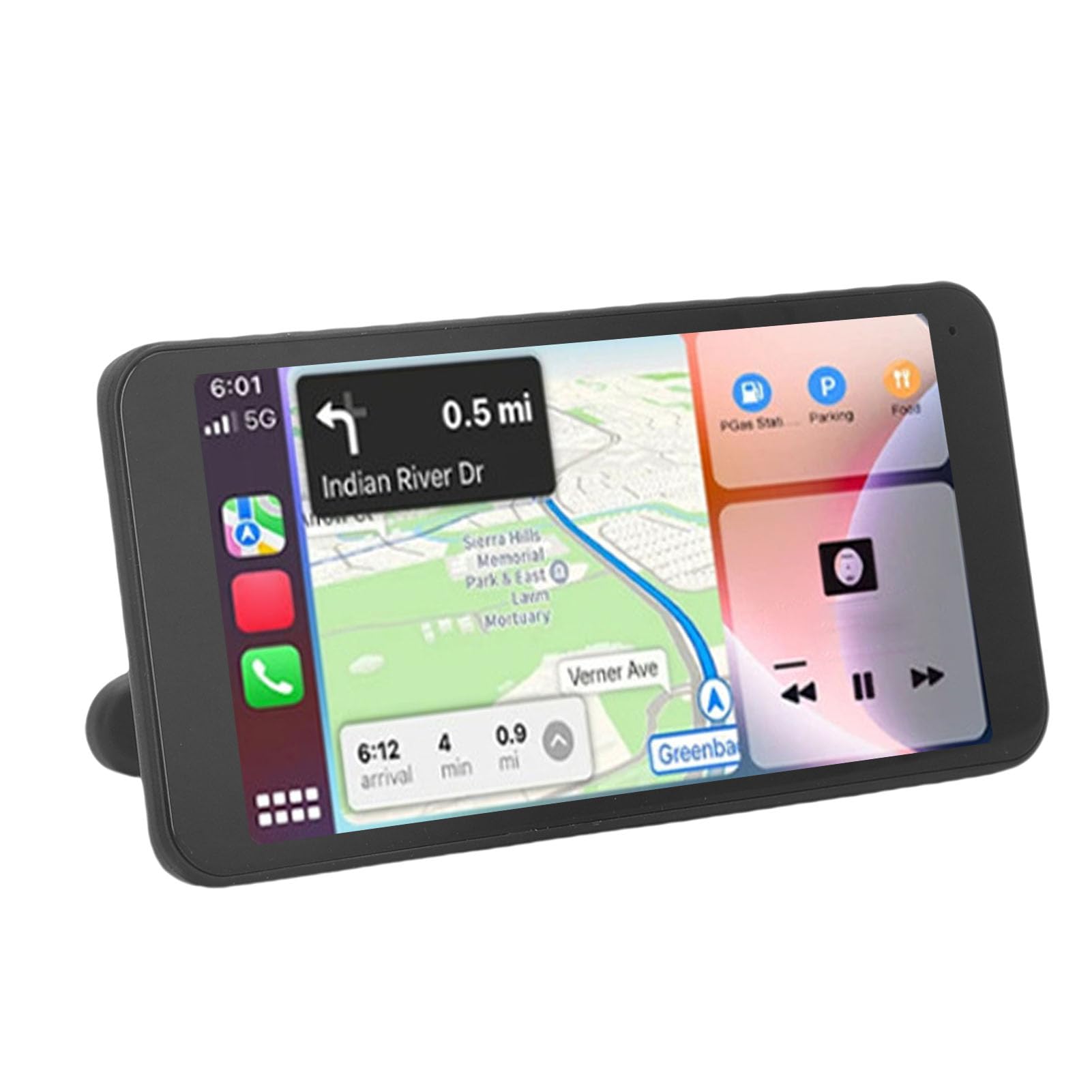 Fydun Wireless CarPlay Auto Hicar Autoradio Touch Screen da 6,5 pollici Display per Auto Portatile con Trasmettitore FM Bluetooth AUX Mirroring WiFi per Tutti i Veicoli Camion SUV