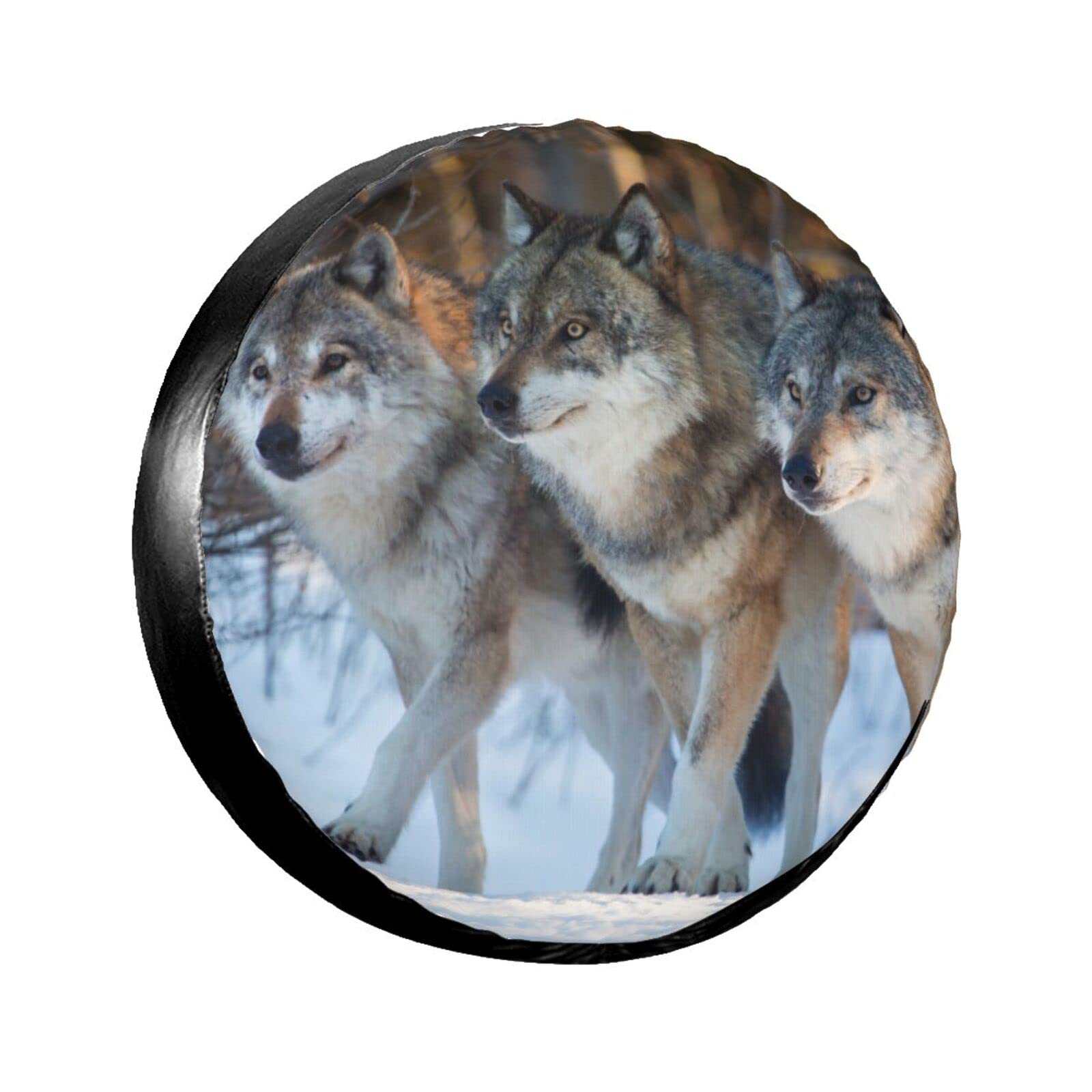 Reserveradabdeckung Three Wolves - Wasserdichte Reifentasche 35.6cm