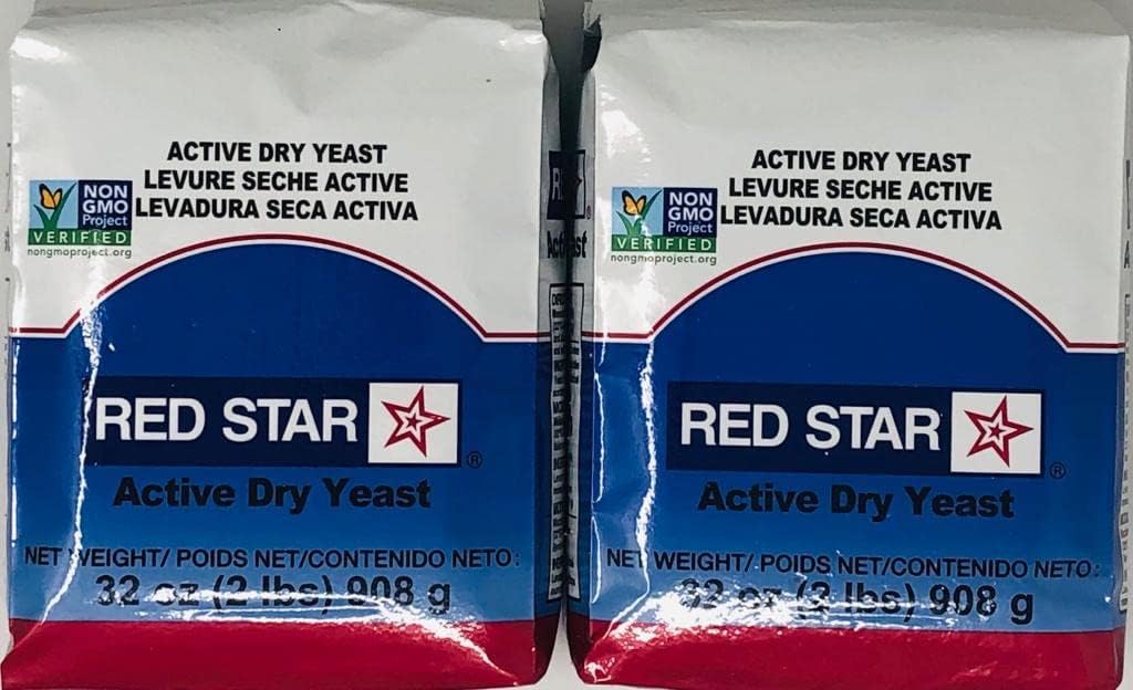 Red Star Active Dry Yeast 2 lbs x 2 Packs (Total 4 lbs) Amazon.ca
