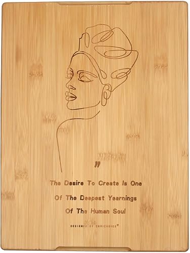 Miniatura 10 de ENRICHOICE Tablero combinado de bambú que rebordea para la pulsera del grano del tablero del diseño de la joyería de la estera