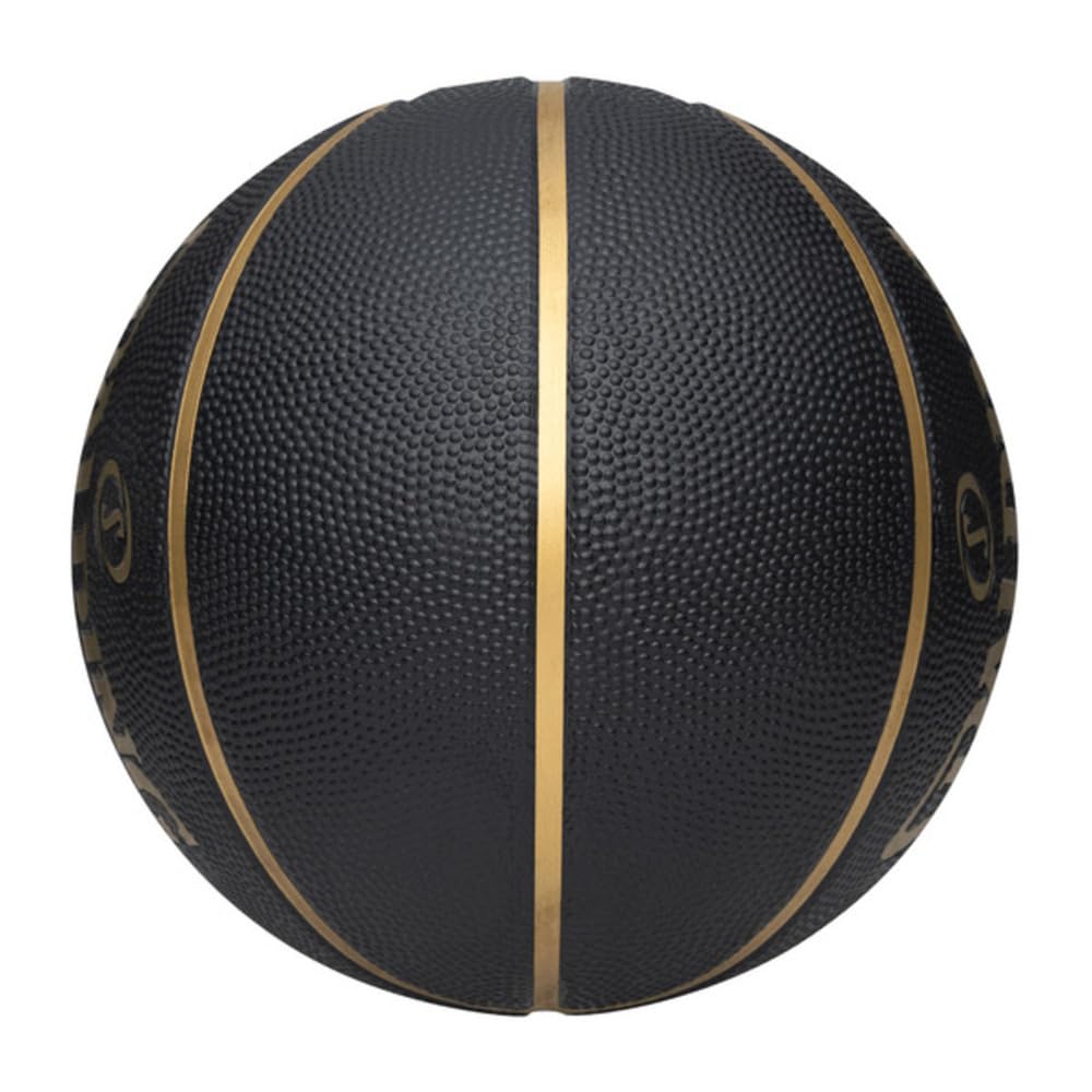 Spalding TF-150 koszykówka czarno-złota rozmiar 7 outdoorowa