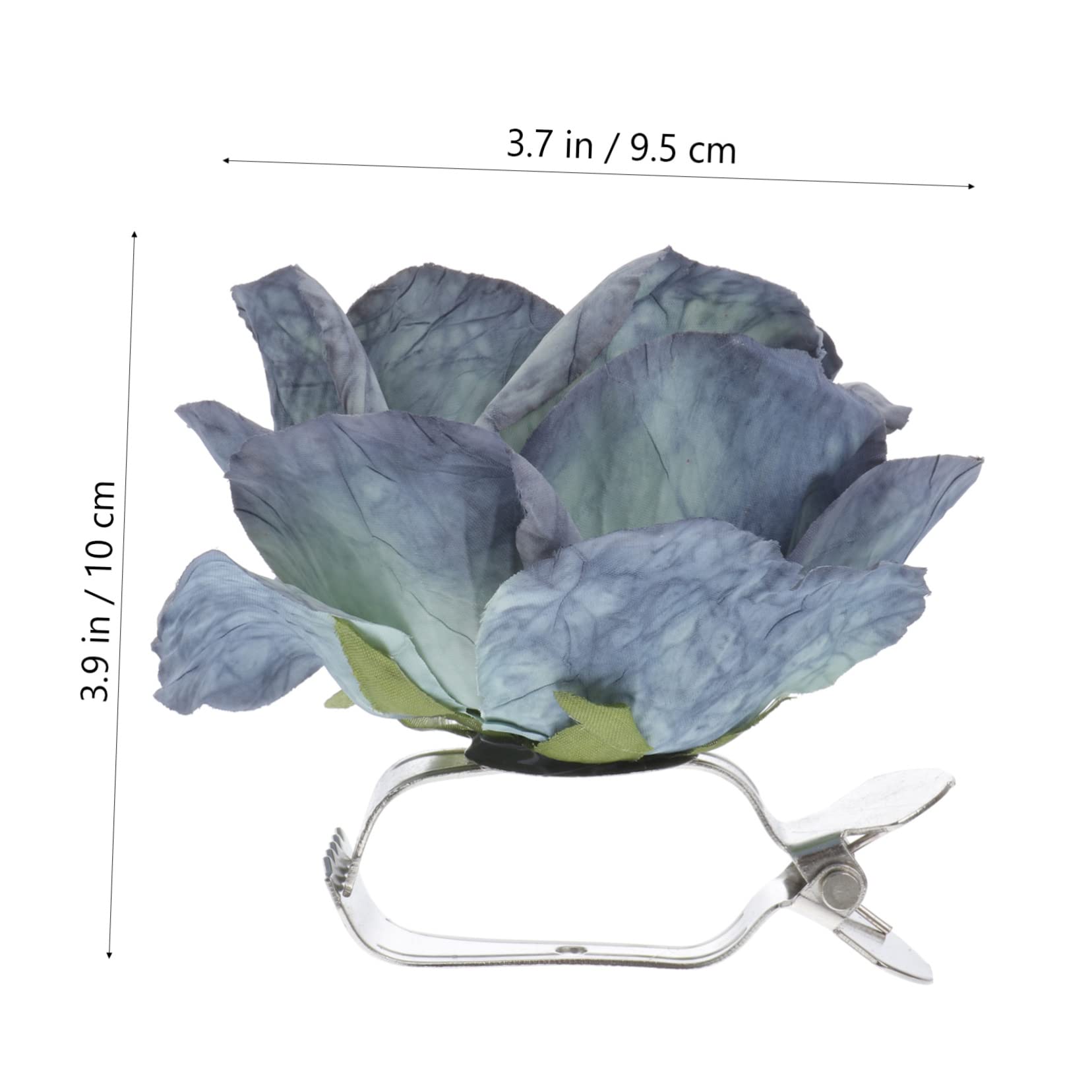 TOPBATHY Lot De 4 Embrasses De Rideaux Blanches Pinces À Fleurs Pompons Décoratifs pour La Maison 2 Pièces X 4