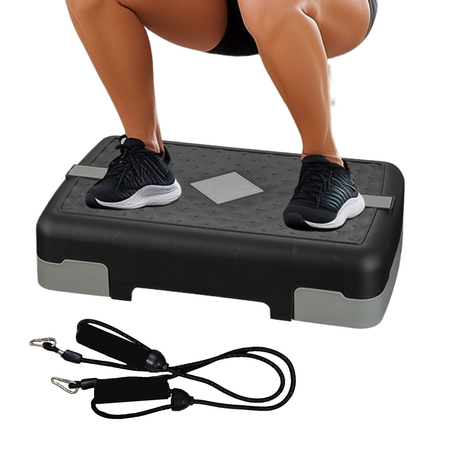 Step Aerobic, Entrenador Multifuncional Portátil - Bandeja Ajustable Para Hogar Gimnasio Fitness