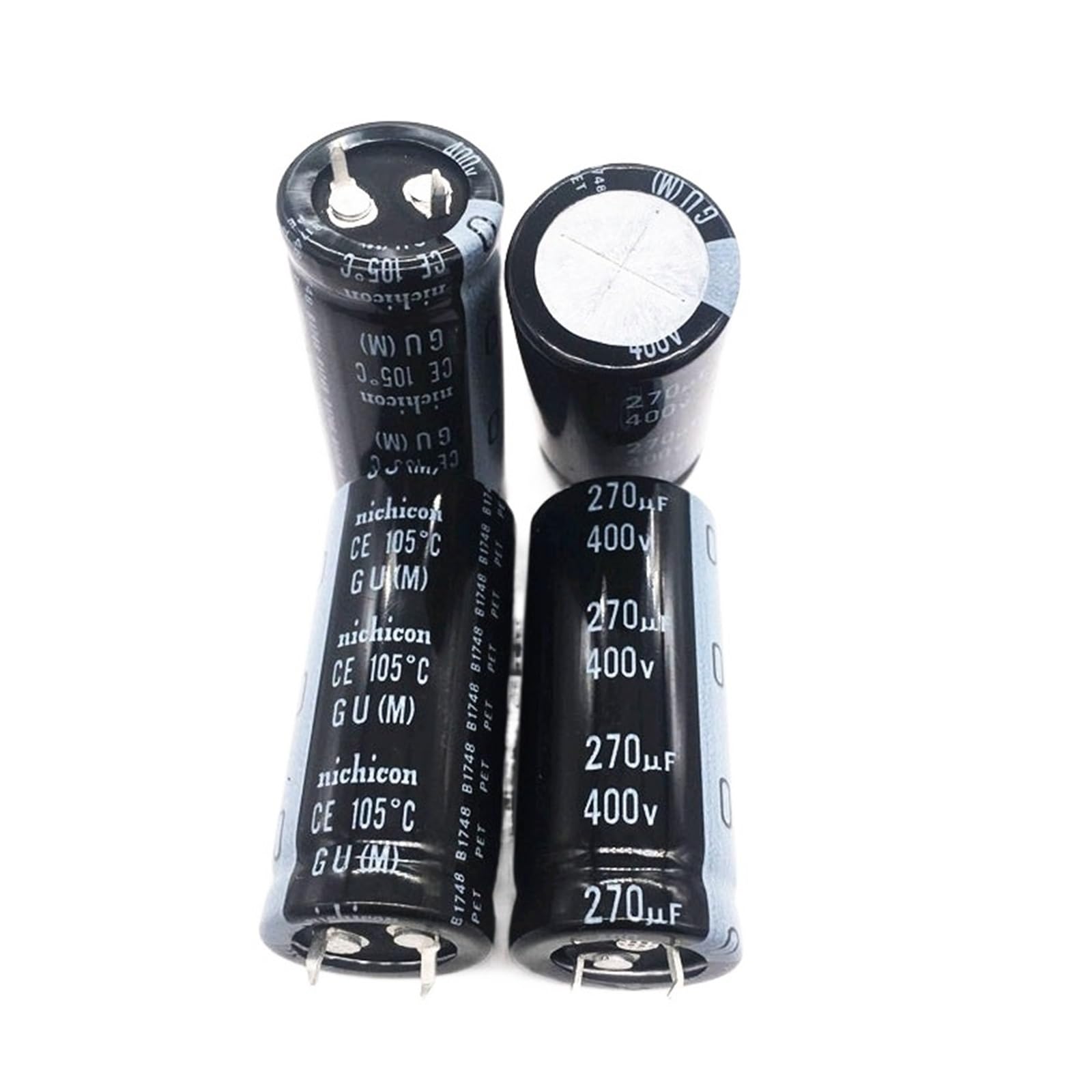 Condensateur PSU 400V 270uF électronique encliquetable de rechange 22x50mm GU GN, 2PCS