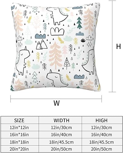 Miniatura 9 de Aimeryup Throw Pillow Covers 16x16 Inch Cartoon Tiger Decorative Pillow Covers Cushion Covers cojines decorativos para sala Pillow Cases Cute Throw