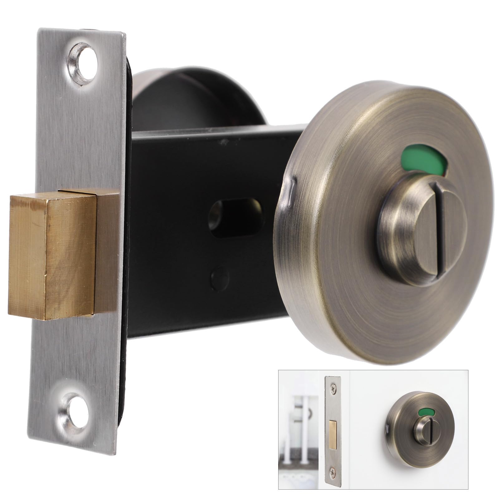 Serrure de porte sans clé en acier inoxydable à montage facile Beaupretty