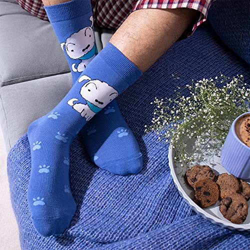 Image of THELA GAADI Shinchan Socks - Pure Cotton Crew Length Printed Funky Cartoon Socks for Men & Women | Odour Free & Beathable | Free Size & Unisex