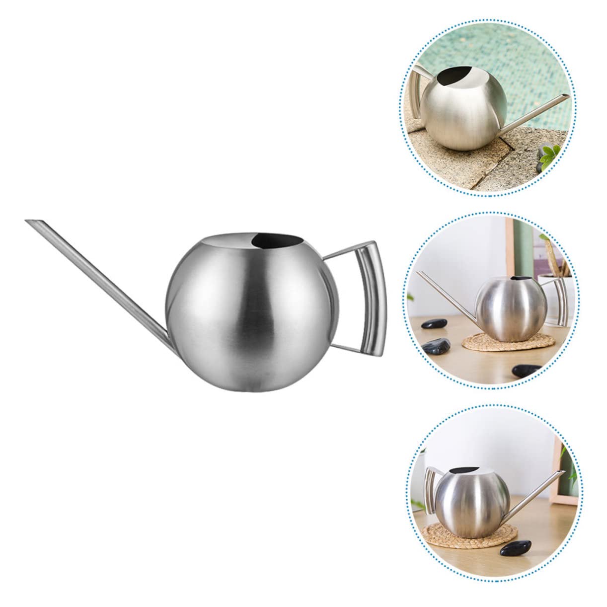 POPETPOP 1pezzi Annaffiatoio Inossidabile Beccuccio Utensile Per Irrigazione Per Ed e Facile