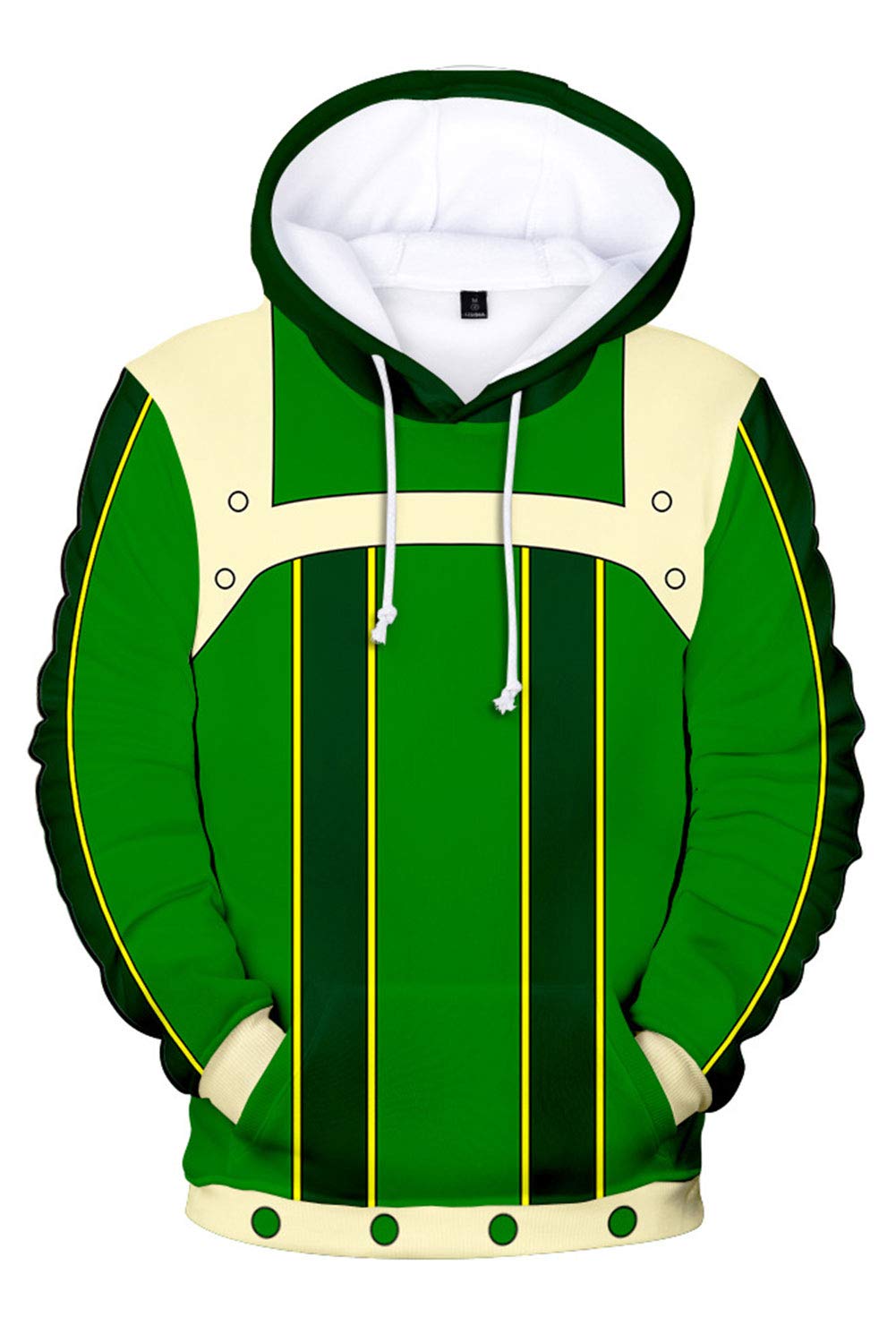Noveltyboy My Hero Academia Asui Tsuyu Hoodie Pullover Coat Green