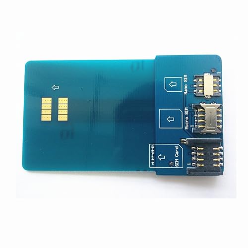 Multi 4 en 1 tarjeta inteligente Pinboard adaptador convertidor para SIM / Micro SIM / tarjeta Nano SIM/ISO7816 tarjeta IC inteligente 1 unids por