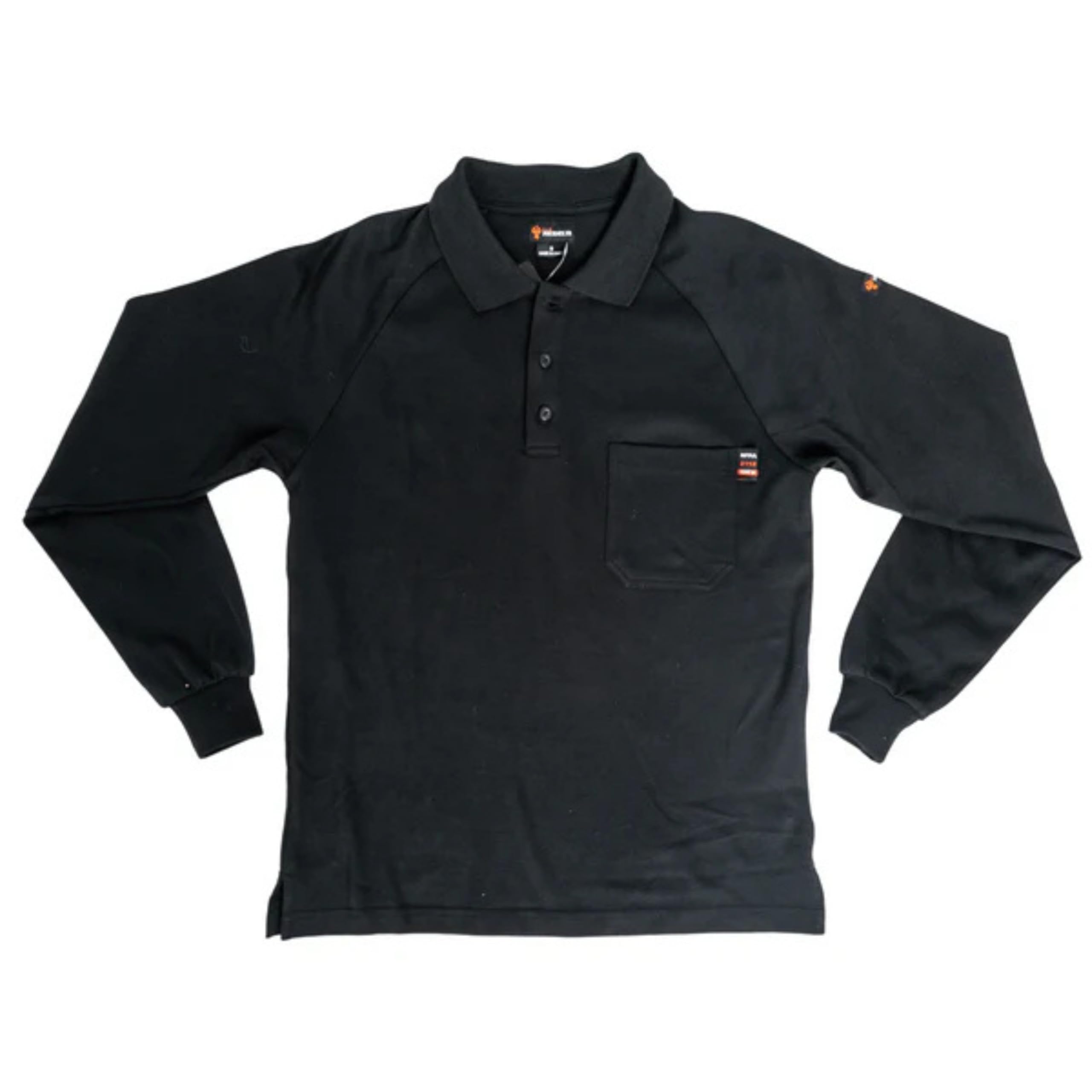 Red Phoenix FR Polo Shirts for Men 6.5oz, NFPA 2112 CAT 2 Compliant, Flame Resistant/Fire Retardant Shirt, Light Weight