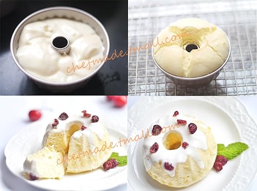 Miniatura 6 de Molde para hornear pasteles en forma de pétalo de 7 pulgadas