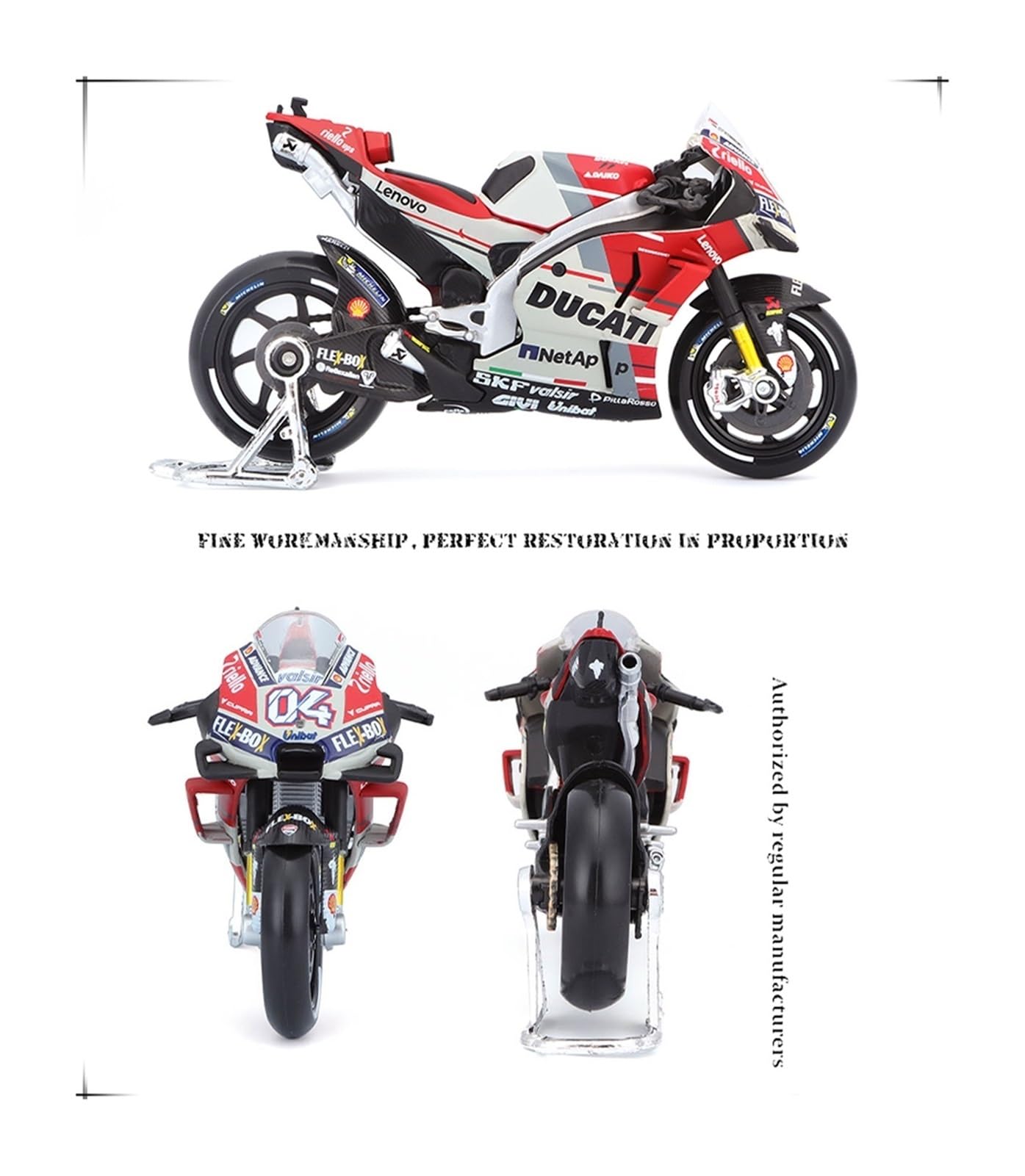 Amazon.co.jp: 対象:Ducati Desmosedici GP 18#04 Andrea Dovizioso