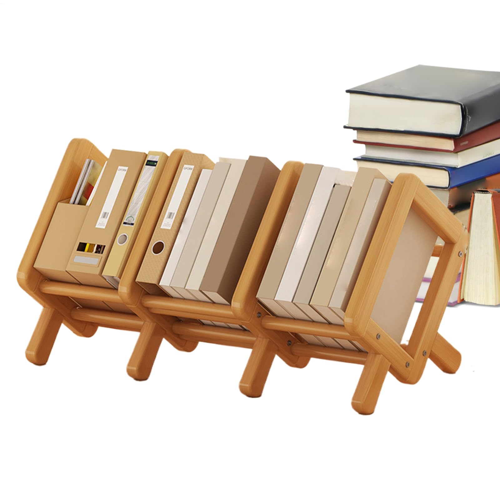 Genérico Desktop Shelf, Expandable Desk Shelf, Adjustable Bookstand, 20,47-40,16×8,66×9,84 pulgadas, Multifunctional Space-Saving Organization for Home, Library, Mesa Estudiante, Mesa de café