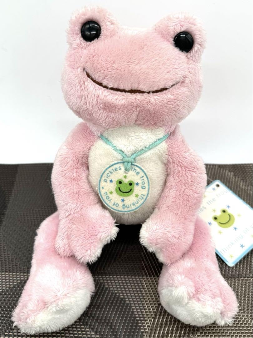 かえるのピクルス　シュシュ　ピンク　ビーンドール Amazon | かえるのピクルス ビーンドール ソフトボア ピンク 初期 品