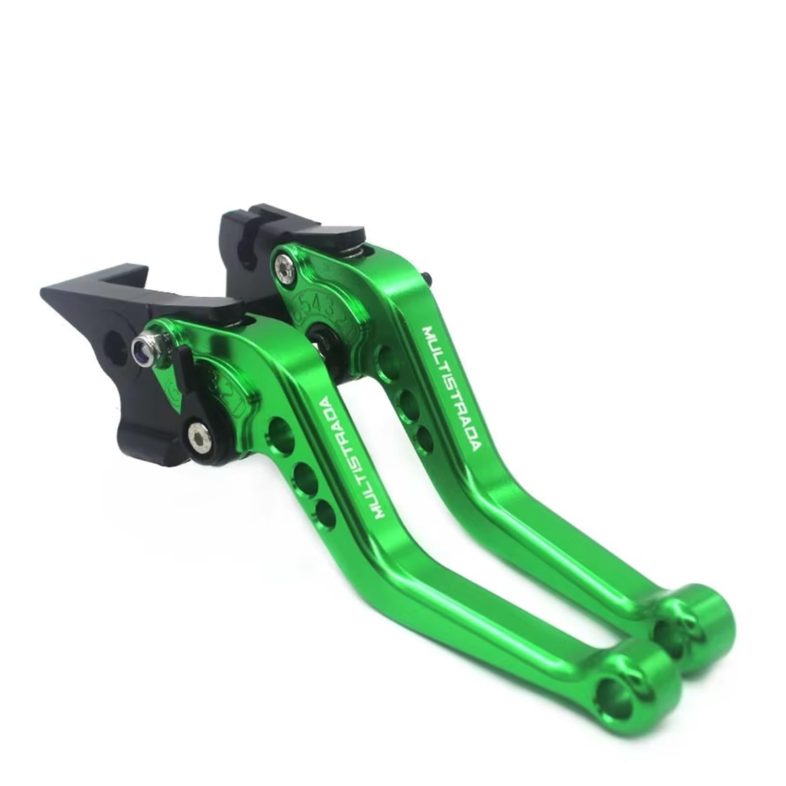 Vbvgmzas H Andlebar Clutc Motorcycle Accessories Aluminum Short Brake Clutc Levers For Ducati For Multistrada 1200 For 1200S 1200Gt 2010-2018 Brake Andle Lever(H)