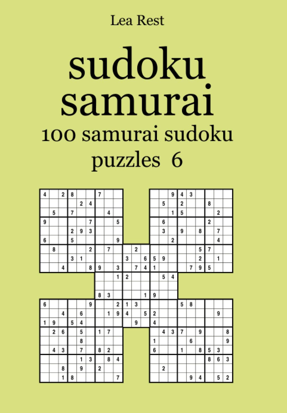 sudoku samurai 100 samurai sudoku puzzles 6