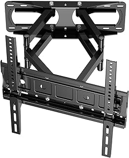 حامل تلفزيون يثبت على الحائط من كاكوبون، يدعم 26-65 بوصة، LCD/LED/OLED LCD، فيسا ماكسيم، 15.7×15.7 بوصة (400×400 ملم)، سعة تحميل (45 كجم)، حامل تلفزيون يثبت على الحائط بحركة كاملة، أمامي، يسار