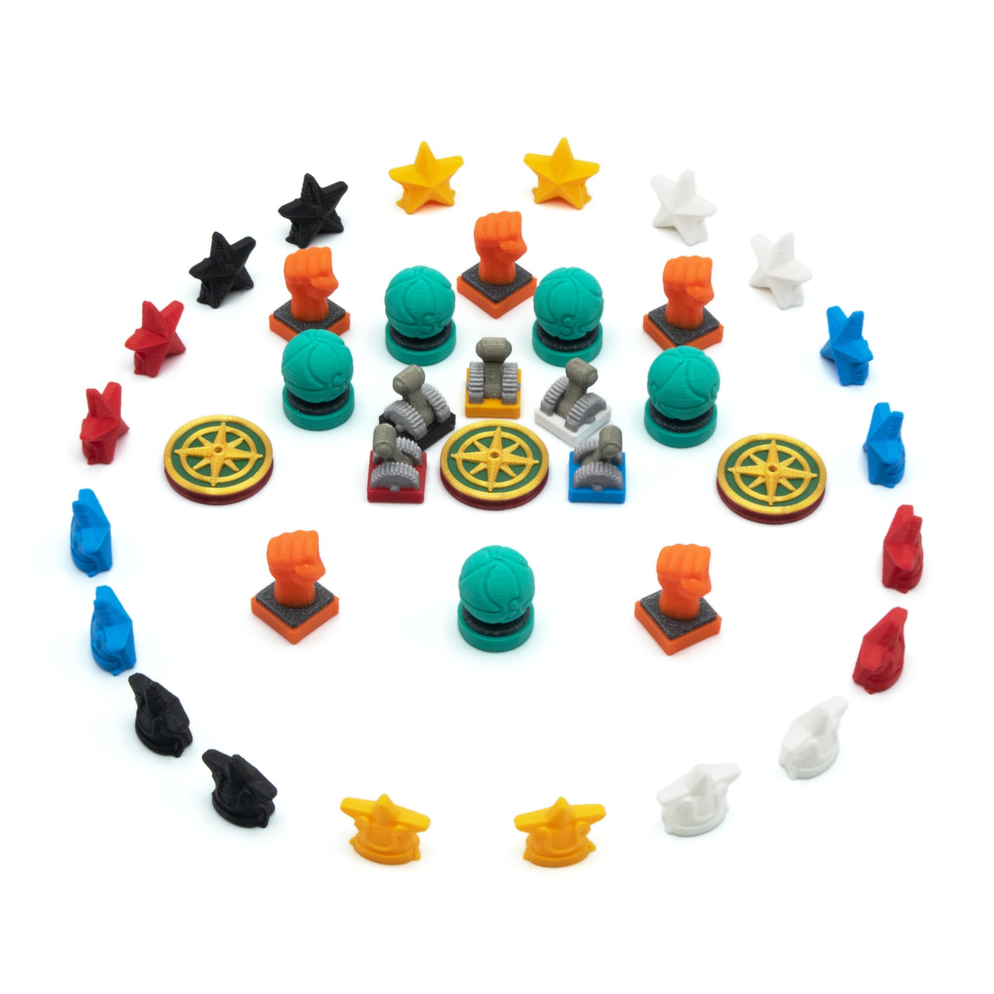 Pack d'Amélioration Pour Expeditions - 59 Pieces Accessories, Composants et Jetons Pour Jeux de Société, Black - Image 2