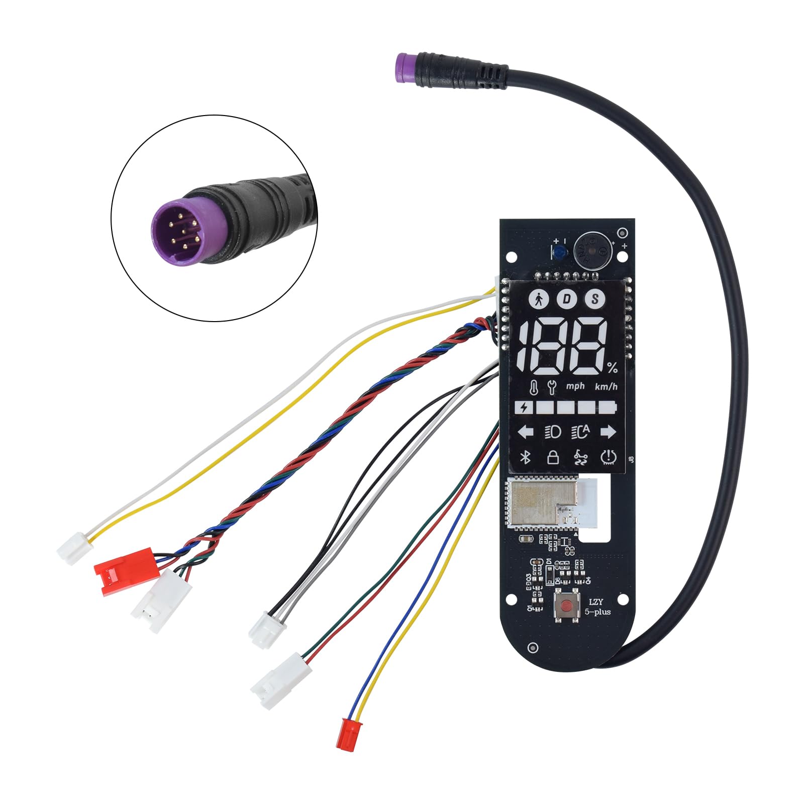 Armaturenbrett für Xiaomi 5 Plus, Bluetooth-Panel, Controller für Elektroroller, Monitor, Zubehör für Roller, Ersatzteil