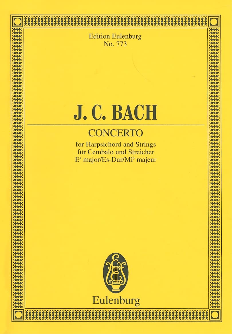 Concerto for Harpsichord and Strings (Edition Eulenburg)