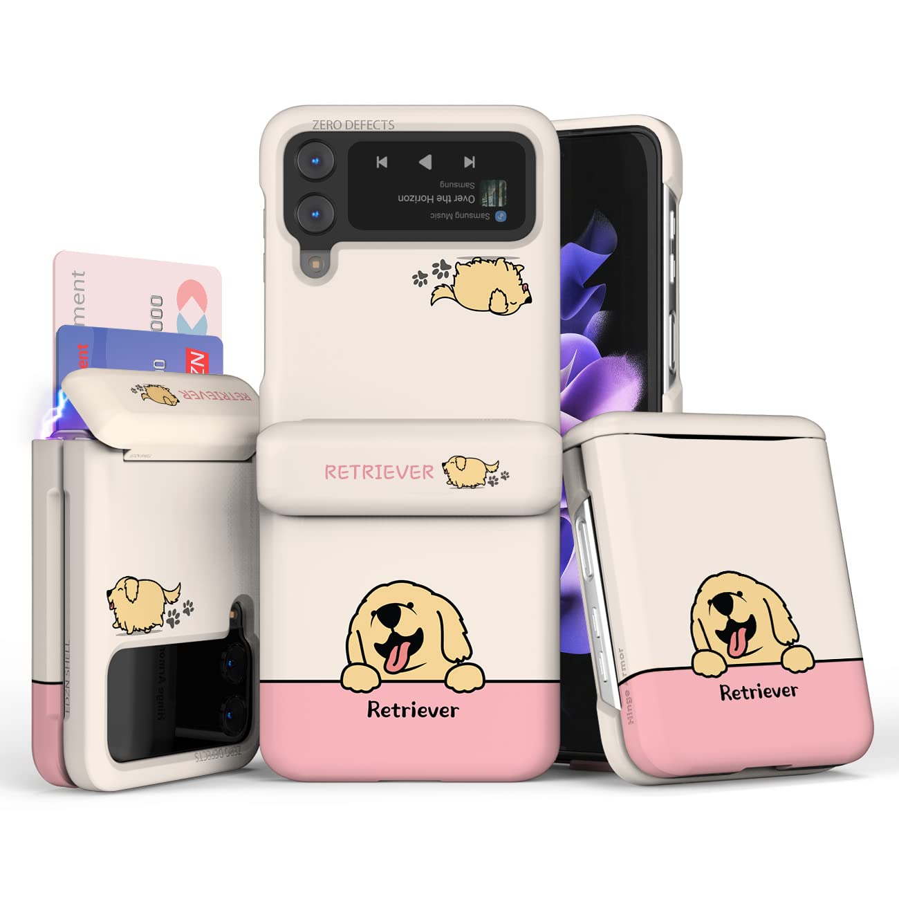 Amazon.co.jp: 韓国 galaxy z flip4 ケース 可愛い 犬