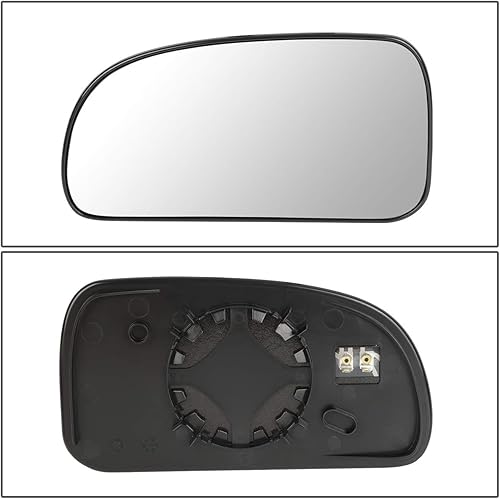 Miniatura 5 de Auto Dynasty 88980570 Lente de cristal de espejo calefactable izquierdo estilo conductor compatible con Chevy Trailblazer Buick Rainier GMC Envoy