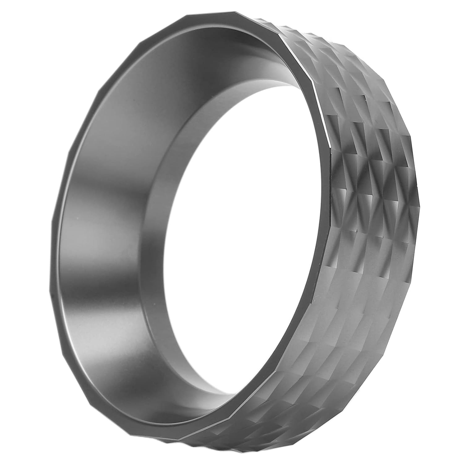 Dispensing, Prevents Spills 58mm Easy Clean Coffee Dispensing Funnel for Home Brew Grey