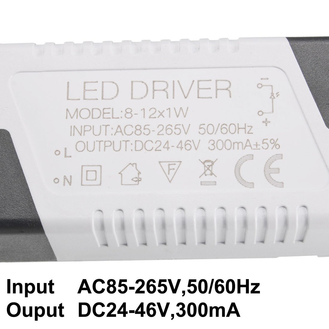 4 Stück LED-Treiber 8-12W, AC 85-265V Auf DC 24-42V, 300mA – Für Deckenleuchten, Spiegel & Küchenlicht