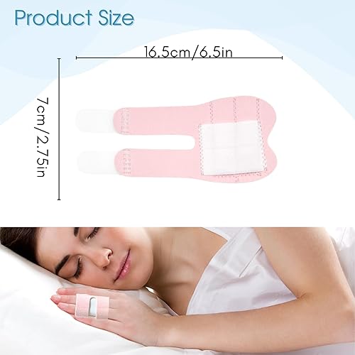 Miniatura 5 de 2 férula de dedo gatillo con 2 barras de metal, férula para el dedo del pulgar, soporte para dedos, enderezamiento de dedos, alivio del dolor,