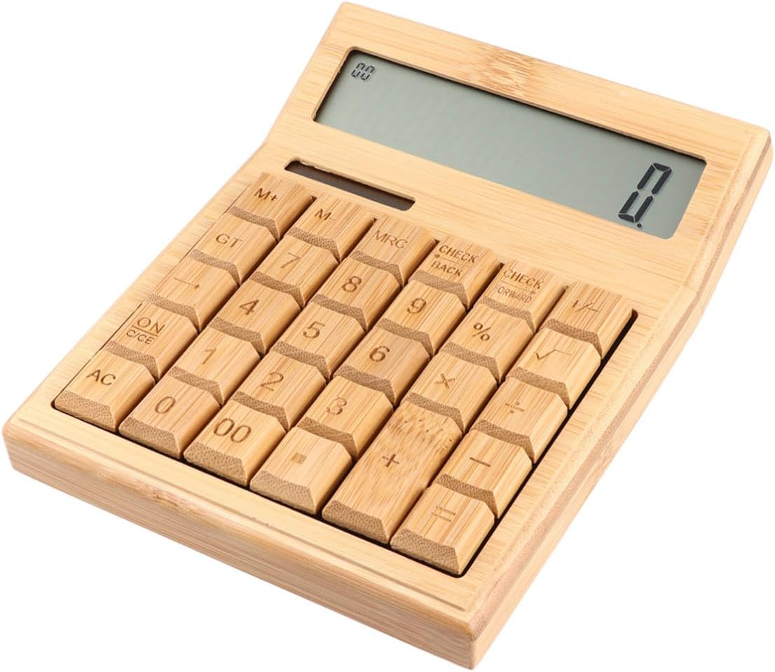 Portable 29-Key Solar Calculator with LCD Display Compact Electronic Calculator for Office Use Eco-Friendly Solar-Powered Desktop for Students and Professionals