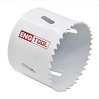 Vista 1 de MaxTool Sierra de agujero de cobalto bimetálico de 2-7/8 pulgadas, 2.874 in HSS M42, sierra bimetálica de 1.75 pulgadas de profundidad