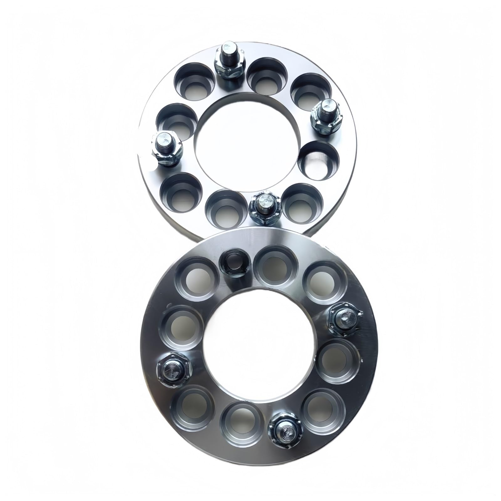 2 adattatori per ruote convertibili da 15 mm PCD 4x100/4x114,3 a 4x108 CB perni con alette 71 M12x1,5