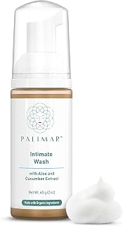 Intimate Wash - Gentle Foam Cleanser for pH Balance Feminine Wash, Hydration, Cooling Effect, Odor Control pH Balance, Natural Ingredient