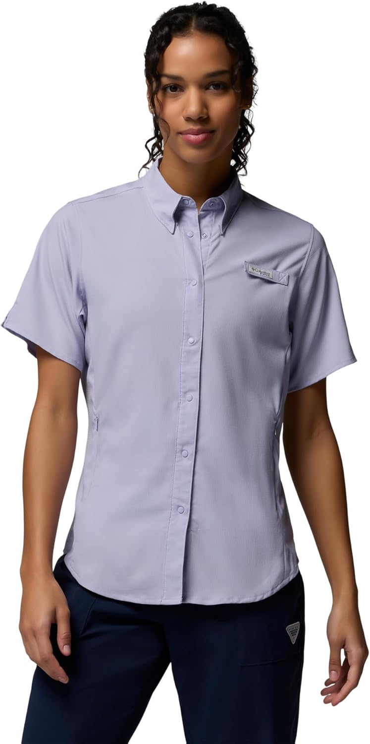 Columbia Womens Discontinued PFG Tamiami II Short Sleeve Shirt