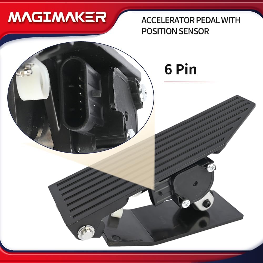 Accelerator Pedal with Position Sensor ‎699-5502 ‎577.62483 25174960 Compatible with Mack DM 1997-2005 / Mack MR 1997-2003 / Mack RD 1997-2004