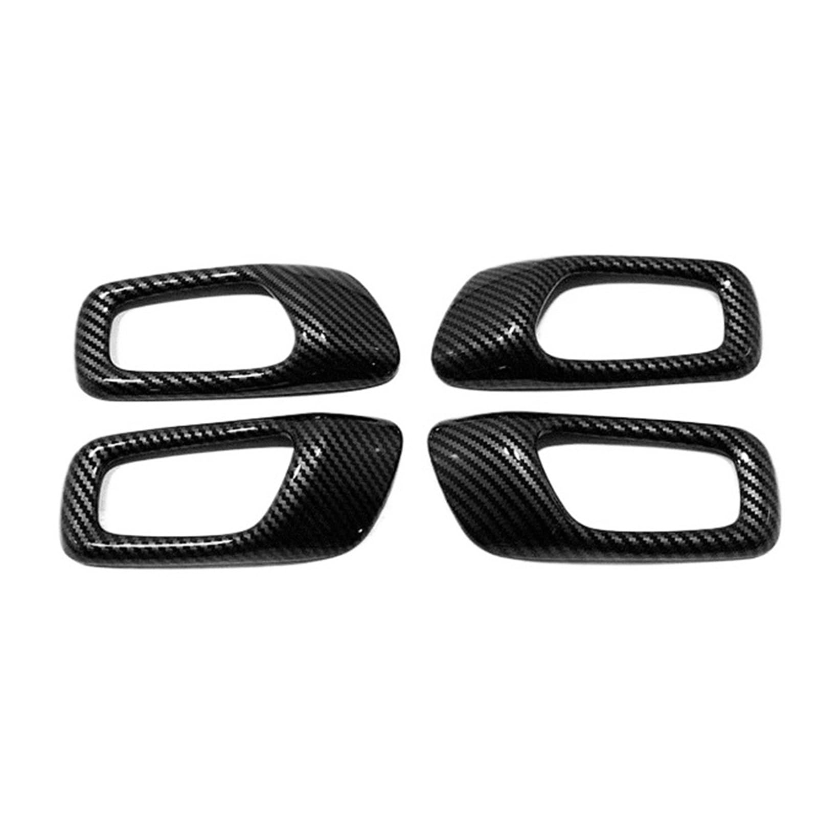 BQWYEDPL Car Inner Door Handle Bowl Frame Decorative Trim Sticker Fit for Honda Fit for Civic E:HEV 2021-2024 11th Car Door Latch Handle(Carbon Fiber)