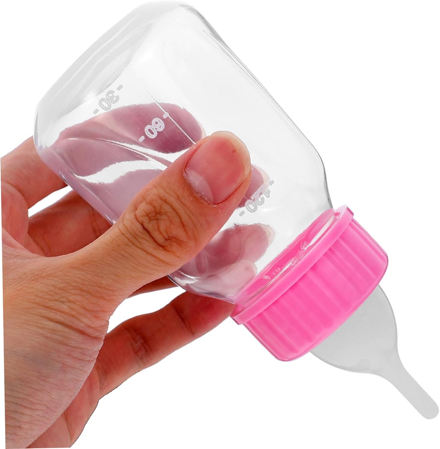 POPETPOP Pet Nursing Bottles for Kittens and Puppies Feeding Bottle Soft Silicone Nipple for Newborn Pets for and Water Feeding
