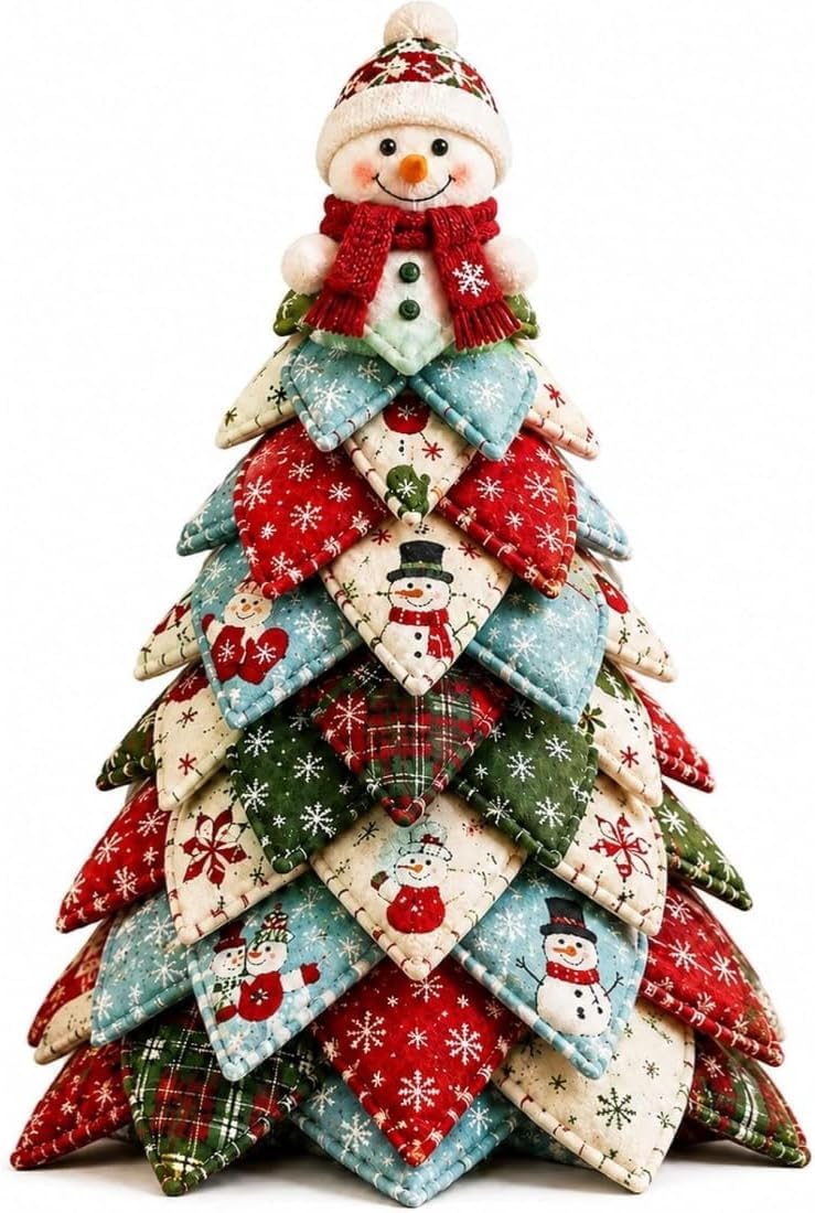DIY Christmas Quilted Fabric Tree Kit | Christmas Quilt Kits for Beginners — image 1