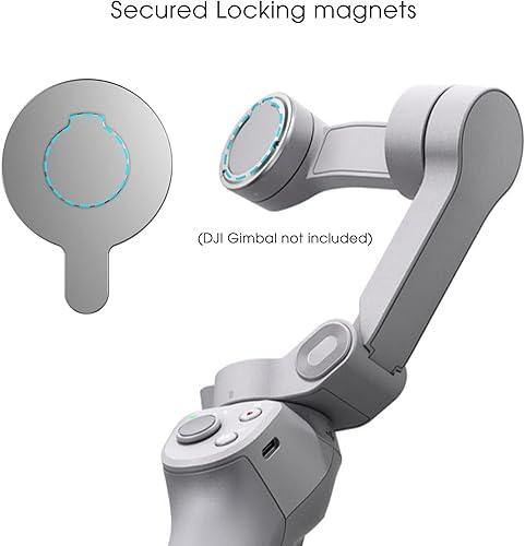 Miniatura 6 de Encased Adaptador magnético para estabilizador de cardán DJI OM compatible con MagSafe DJI OM 4  OM 4 SE  DJI 5  6