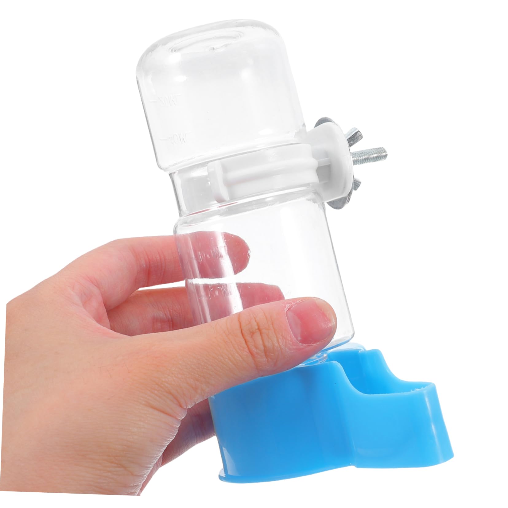 UKCOCO 10pezzi Distributore Per Abbeveratoio Per Pappagalli Capacità Facile Installare Accessorio Per Design Resistente e Decorativo