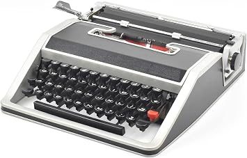 Creative Vintage Typewriter,Retro Manual Home Decor,Free Writing,Great for Creative Writing,Crafting,Letters