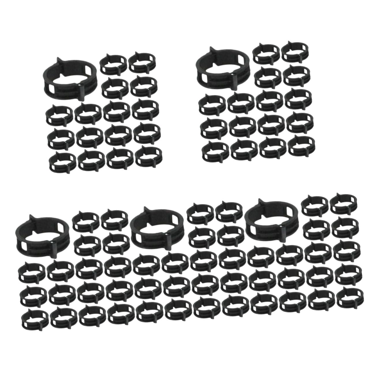 POPETPOP 500pièces Clips De Fixation pour Plantes Supports De Vignes Flexible pour Tomates Légumes Grimpants Et Fleurs Accessoires De Jardinage Pratiques Et Réutilisables